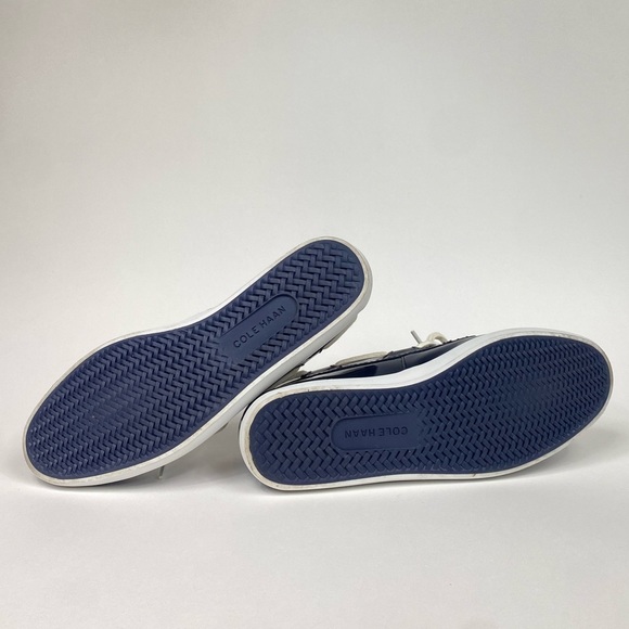 Cole Haan Navy Blue Nantucket Moccasin Boat Shoes Size - Picture 14 of 14